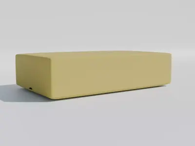 BOX in blender Low-poly 3D model