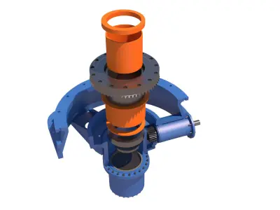 chancado primario 3D model