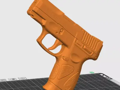 Taurus G2C PT 111 1 to 1 Scale Training Gun Prop Non Functioning 3D print model