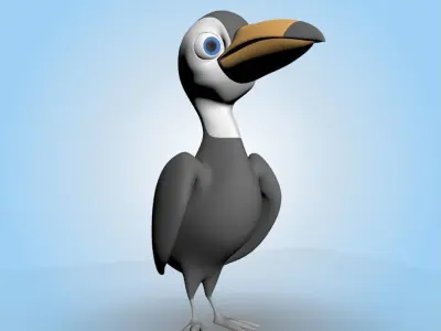 Toucan 3D model