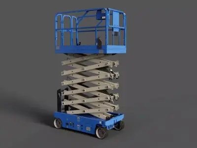 Lift crane 3D model