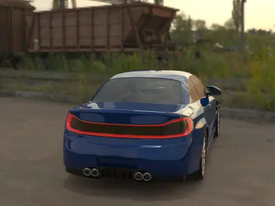 concept car Free 3D model