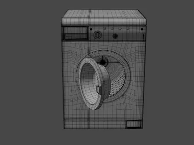 Washer washing machine 3D model