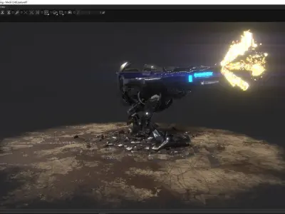 War Mech 01 3D model