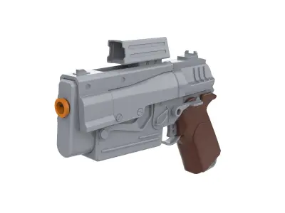  10mm Blaster - Fallout 4 - Commercial - Printable STL 3D print model