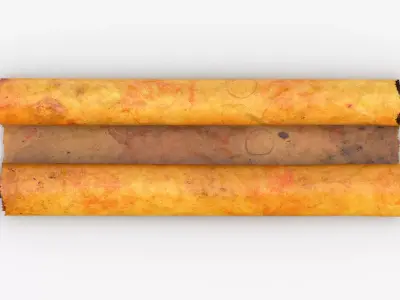 Scroll Closed 01 3D model