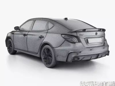 2021 Compact Sedan 3D model