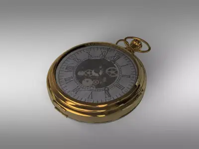 Pocket Watch 3D model
