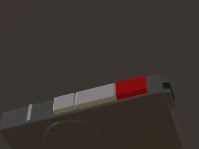 Recorder electronic device Free 3D model