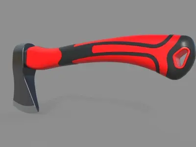 Axe M1 Low-poly 3D model