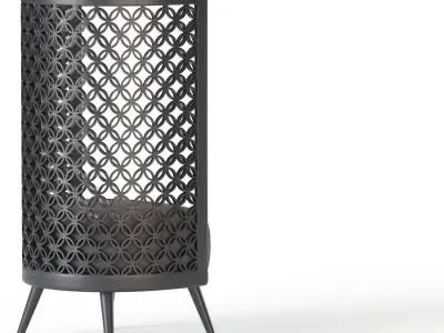 ARABESQUE MODERN HIGH BACK 3D model