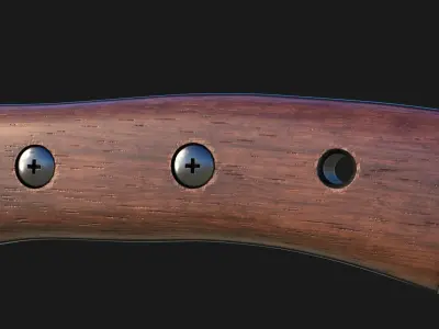 Military Knife 3D model purchase