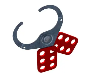 pinza de bloqueo Free 3D model