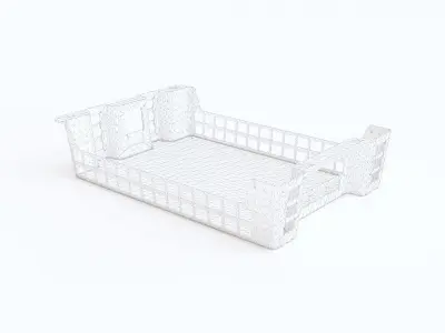 Plastic crate vol 02 3D model