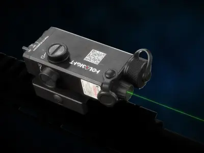 Holosight Aim Laser Sight  Low-poly 3D model