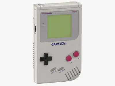 Nintendo Game Boy 3D model