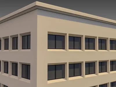 Commercial Building 003 3D model