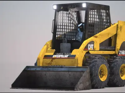 Mini Loader 3D model by sanchiesp
