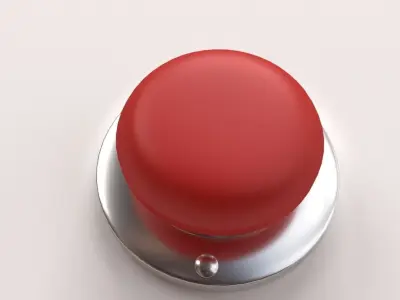 Emergency Button 3D model buy