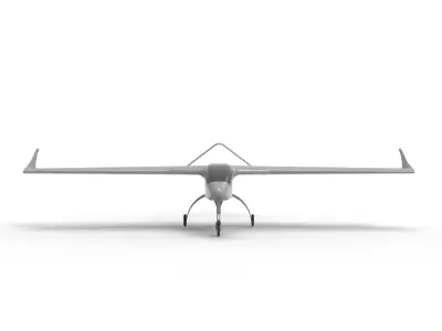 SPY UAV  Low-poly 3D model