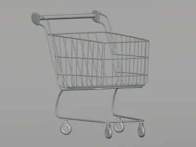 Cart shop 3D model