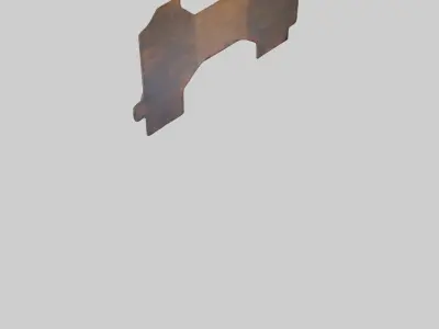 Handmade Wall Pieces Low-poly 3D model