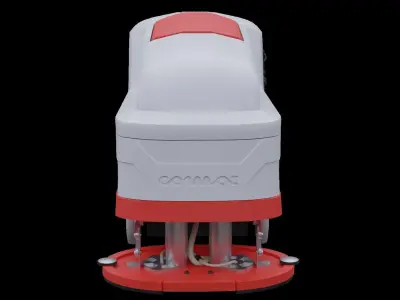 Floor Scrubber 3D model