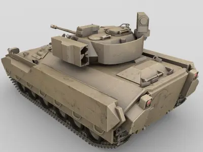 Bradley Tank 3D model