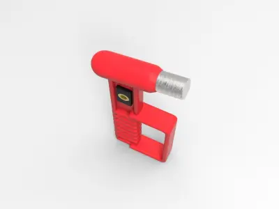 Emergency Exit Hammer Low-poly 3D model