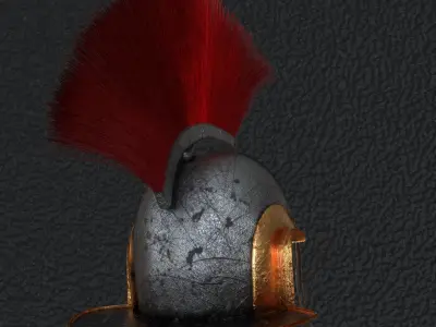 Roman Combat Helmet  3D model