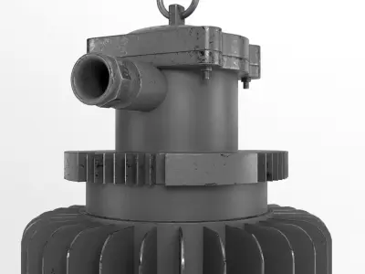 Industrial Light 3D model PBR