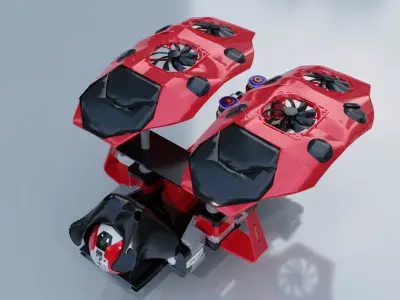 Robotic Insect Drone Free 3D model