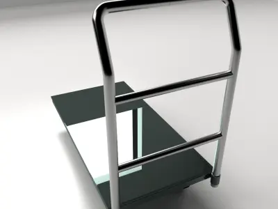 Platform Hand Truck 3D model