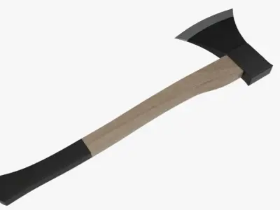Wood Axe 3D model