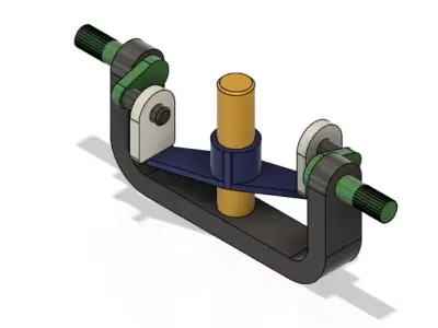 Push mechanism  3D model