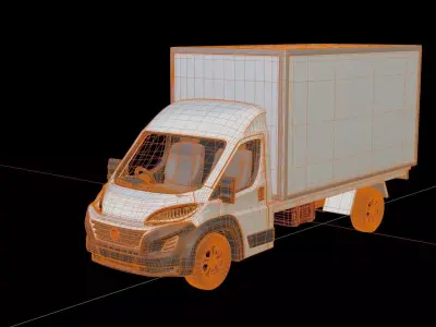 Nissan e NV 200 3D model