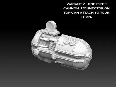 Titan Cannon 3D print model