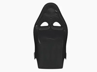 Tecnocraft T2 Carbon Seat Low-poly 3D model