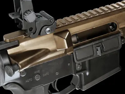 VR Ready Remington R5 RGP Low Poly Low-poly 3D model