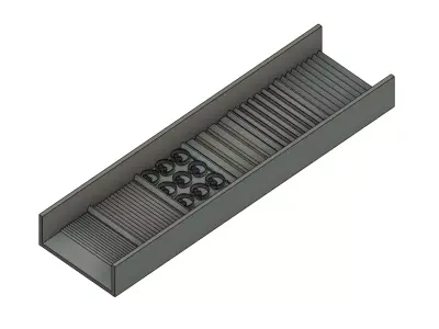 Sluice Box 3D print model