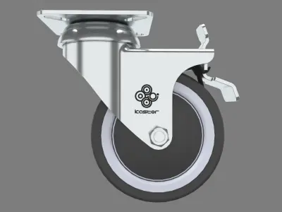  Furniture Wheel 3D model