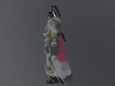 mongol statue Free 3D model