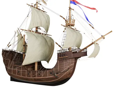 Ship Santa Maria 3D model