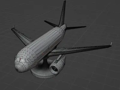 A 320 Free 3D model