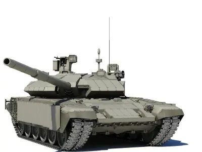 M-84AS1 3D model
