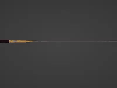 Anime Medieval Fantasy Sword  Low-poly 3D model