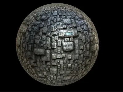PBR Sci-Fi Seamless Realistic Material SBSAR 4k Texture 010 Texture