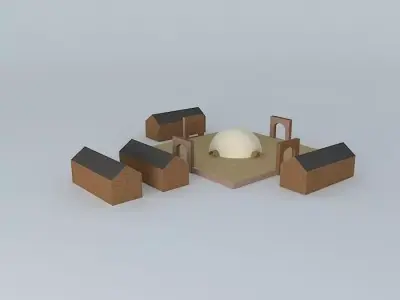 Training institute 3D model