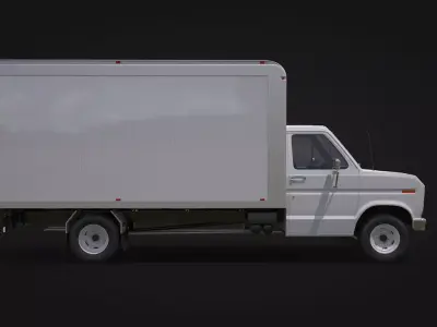 Econoline 75 Delivery Van 3D model
