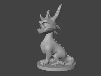 Spyro high quality model  3D print model